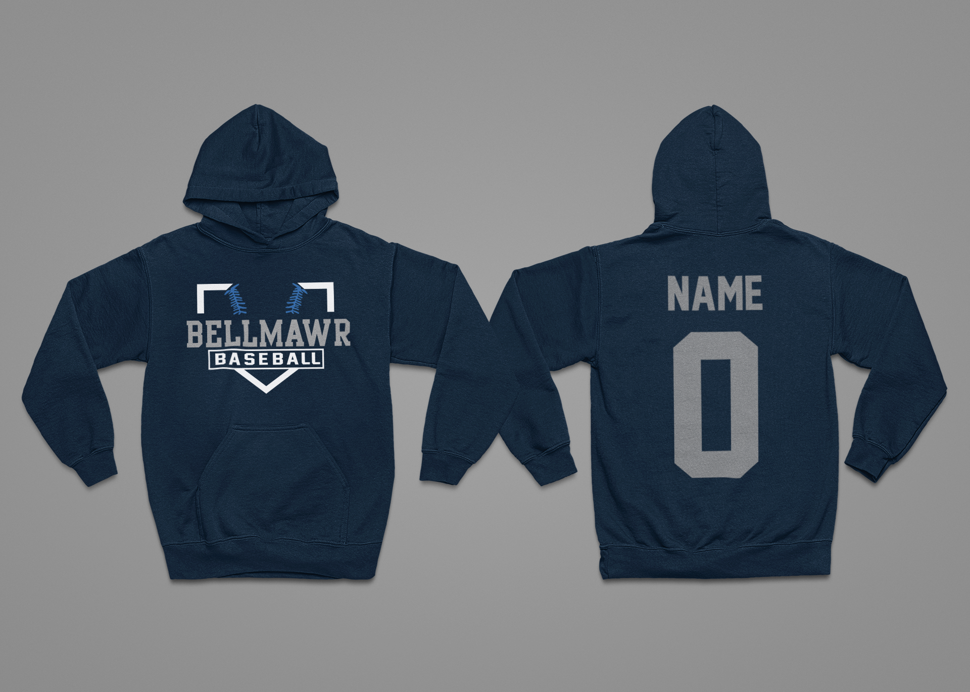 Hooded Sweatshirt Navy