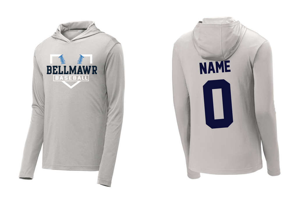 DriFit Polyester Hooded Pullover Sweatshirt Silver