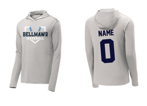 DriFit Polyester Hooded Pullover Sweatshirt Silver